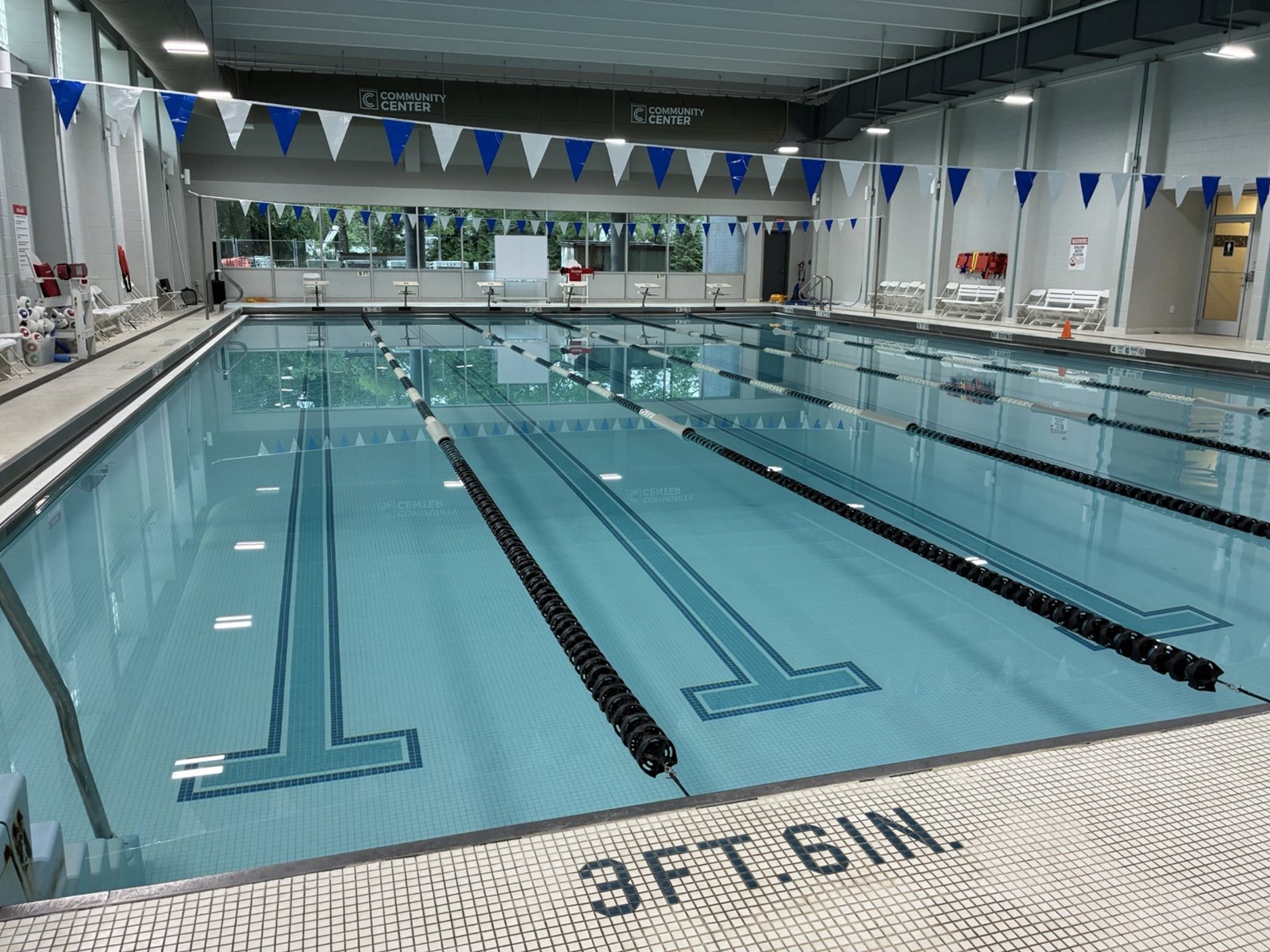 Bethany Community Pool — indoor lap pool